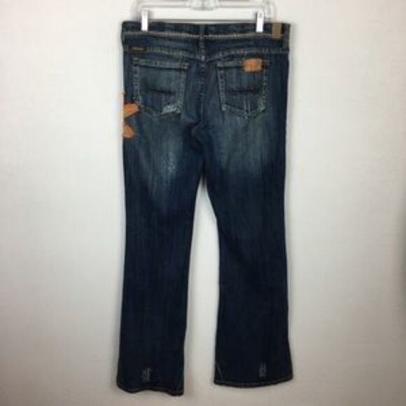 Switch USA Embellished Flared Vintage  Denim size 32 - Picture 6 of 9